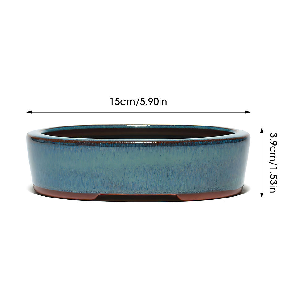 Thumbnail: Ceramic Flower Pot with Drainage Hole for Succulents and Orchids