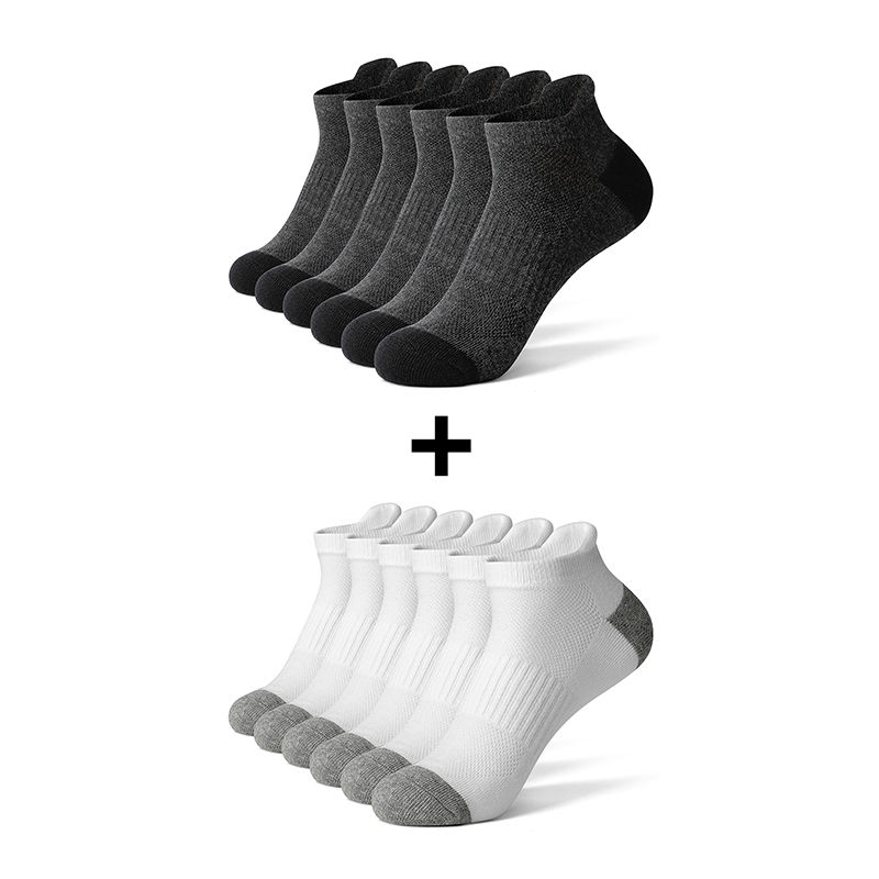 Thumbnail: AOTOLK Cotton Sports Socks – Low Tube Casual Ankle Socks for Men & Women