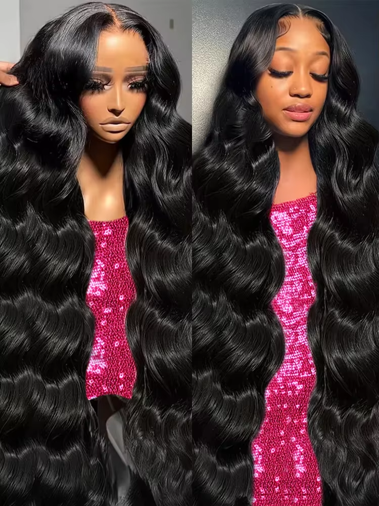 Body Wave HD Lace Frontal Wig – 13x6, 30–46 Inch, 250 Density, Brazilian Hair