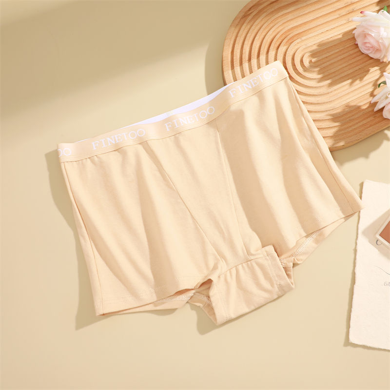 Thumbnail: 3-Pack Cotton Boyshort Panties – Seamless High-Rise Sports Underwear for Women