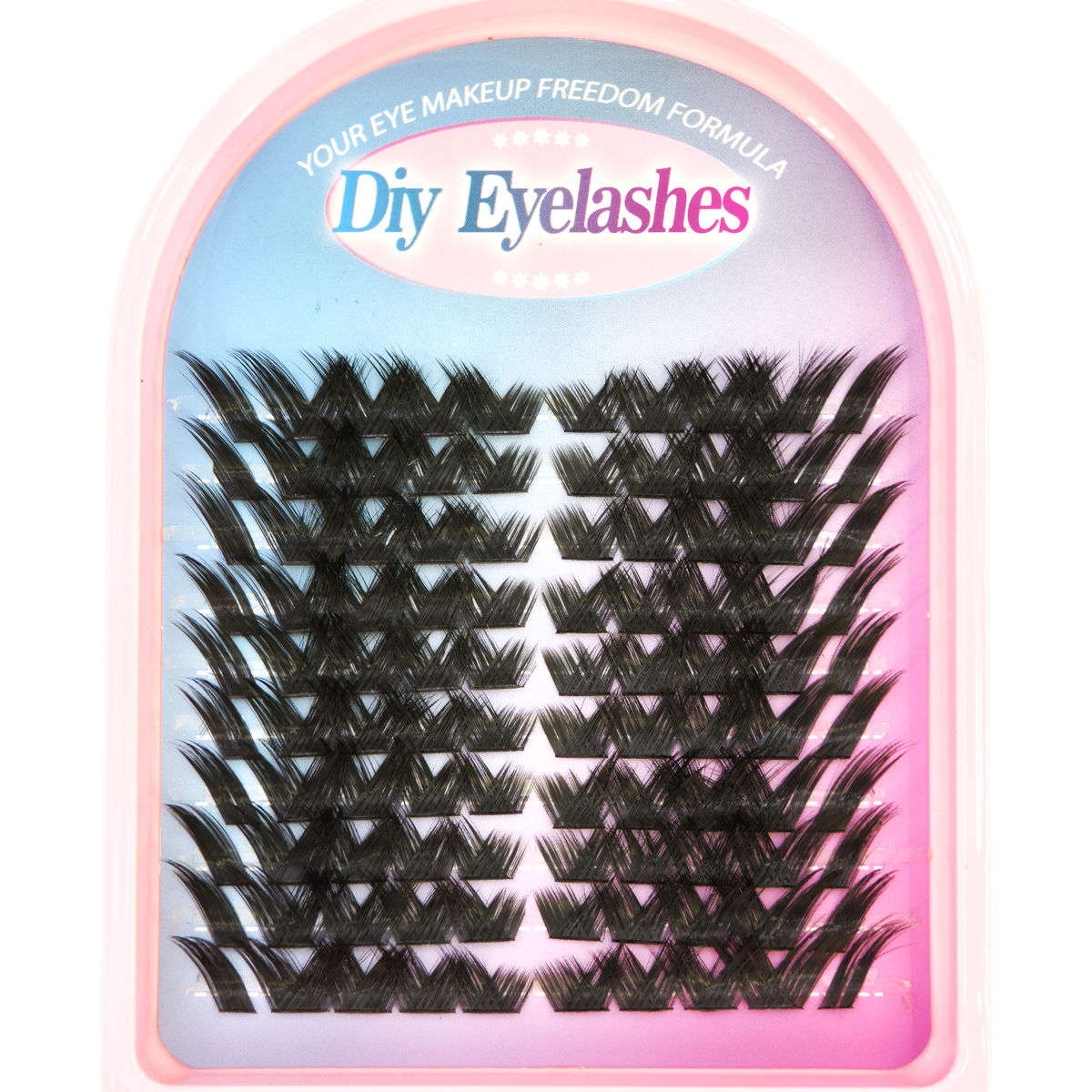 10-Row Fairy Wispy Manga Cluster Eyelashes