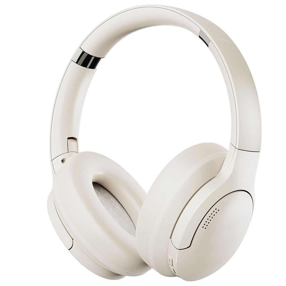 Thumbnail: Foldable Wireless Bluetooth Headphones for Sport & Music