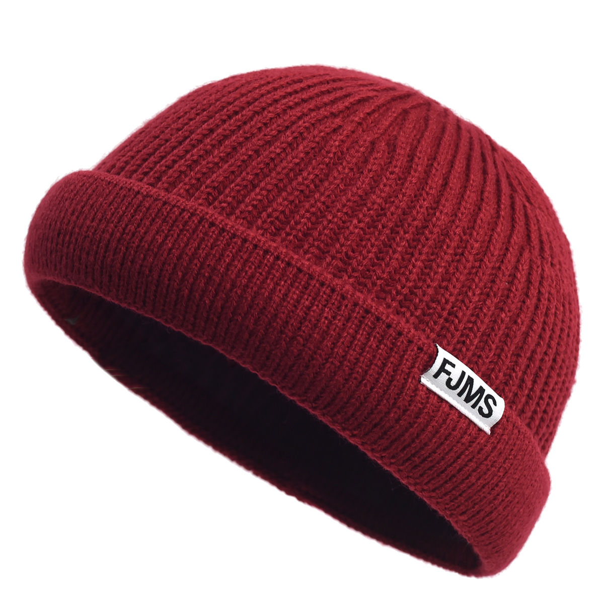 Unisex Brimless Knit Beanie Hat for Autumn and Winter Fashion Streetwear Style