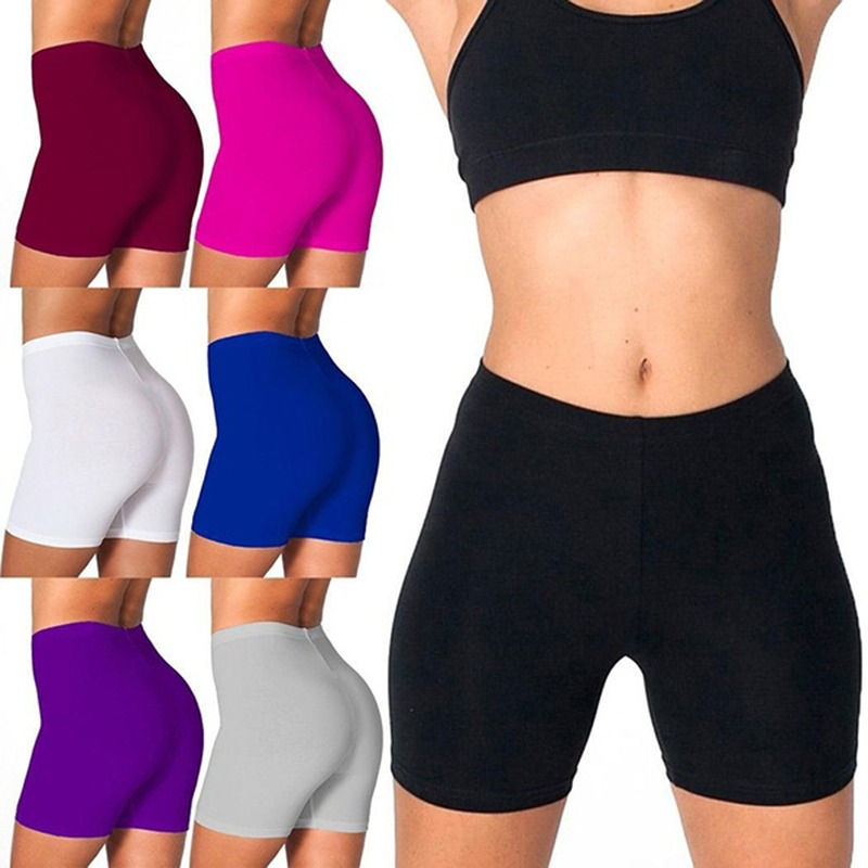 Thumbnail: High-Waisted Biker Shorts – Slim Fit Summer Workout & Casual Bottoms