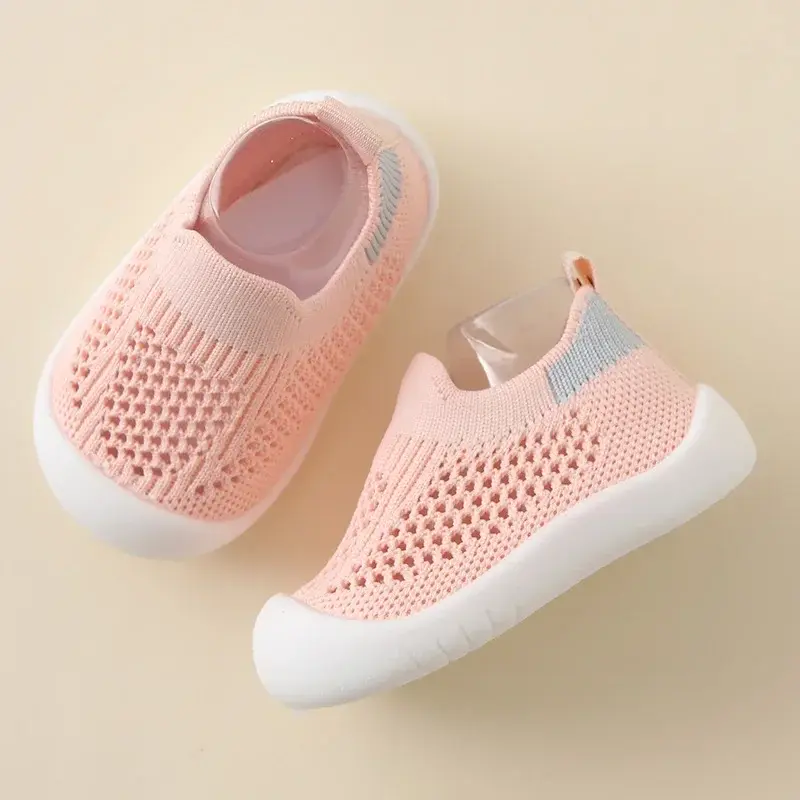 Thumbnail: Toddler Slip On Mesh Sneakers Lightweight Breathable Tennis Style Shoes