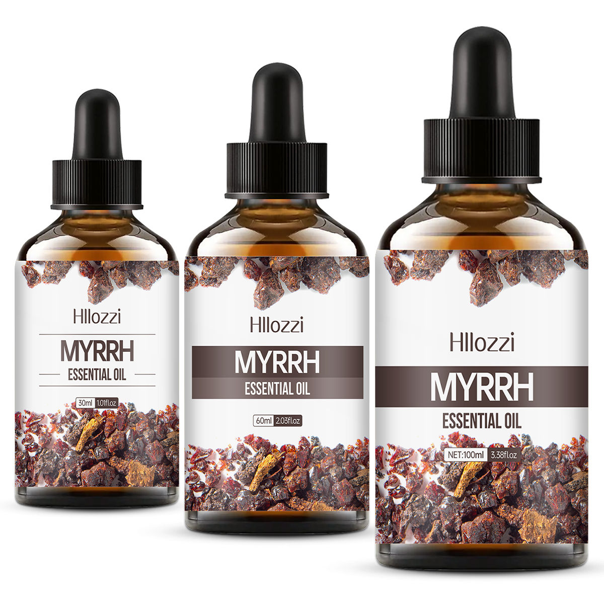 Myrrh Essential Oil with Jojoba for Skin Care & Aromatherapy