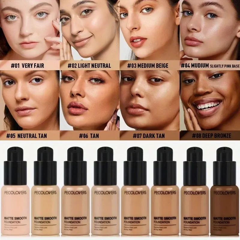 Thumbnail: Full Coverage Concealer Foundation Waterproof Matte Natural Long Lasting