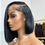 Thumbnail: Raw Vietnamese 250 Density Lace Frontal Wig – Straight Human Hair