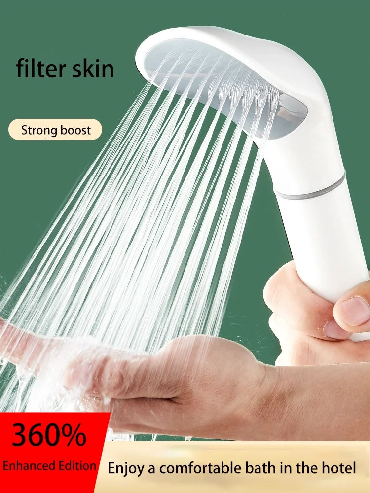 Thumbnail: High-Quality Handheld Rainfall Shower Head with Filter