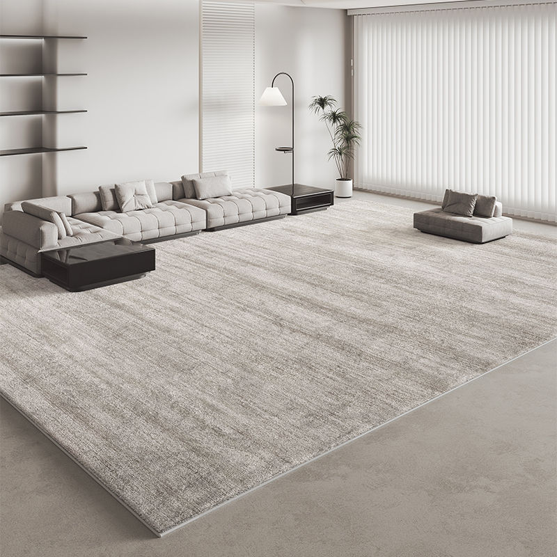 Thumbnail: Italian Minimalist Area Rug – Plush Striped Carpet for Living Room & Bedroom