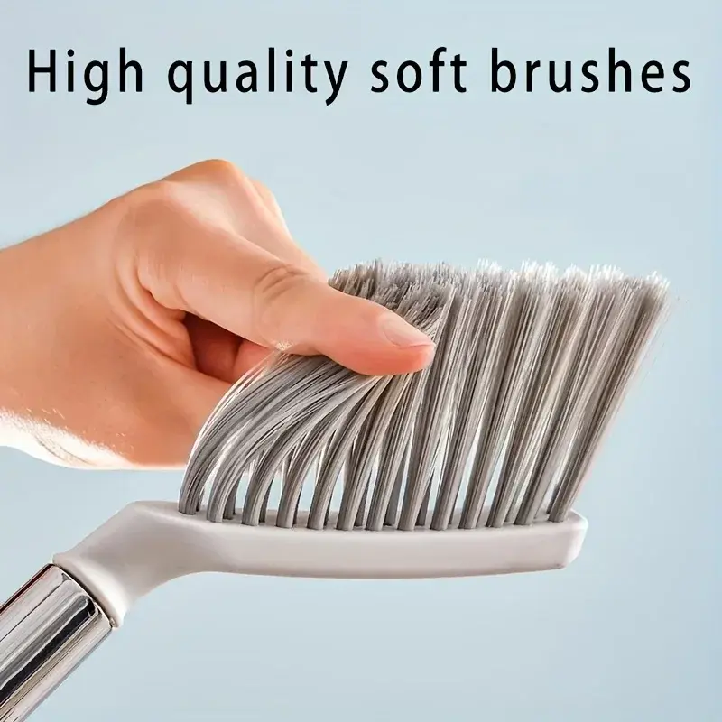 Thumbnail: Desktop Mini Broom & Dustpan Set – Compact Hand Brush for Home Cleaning