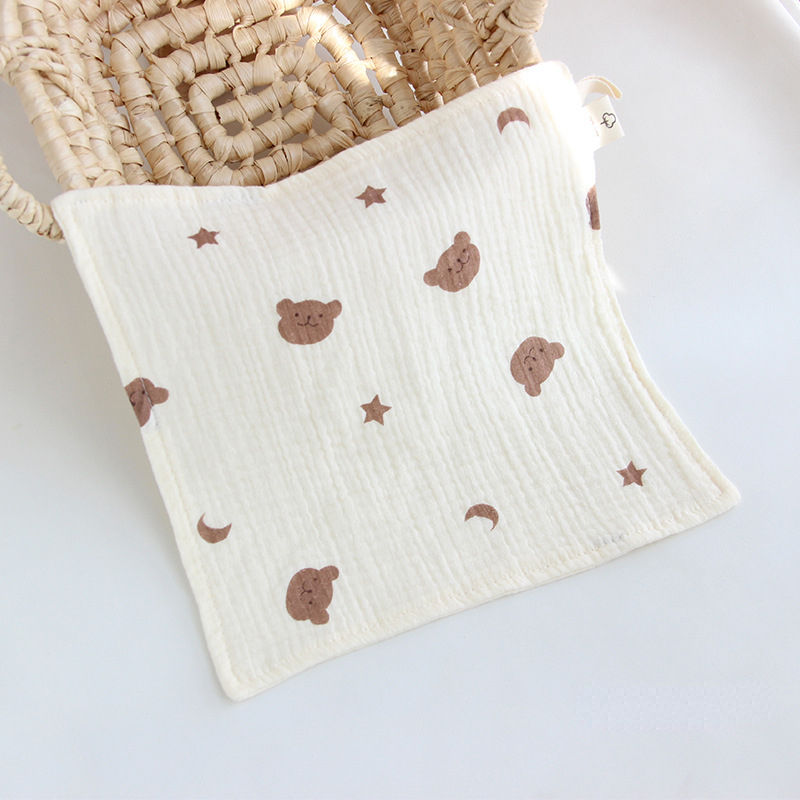 Thumbnail: Soft Cotton Baby Muslin Squares with 4 Layer Gauze and Cute Floral Print