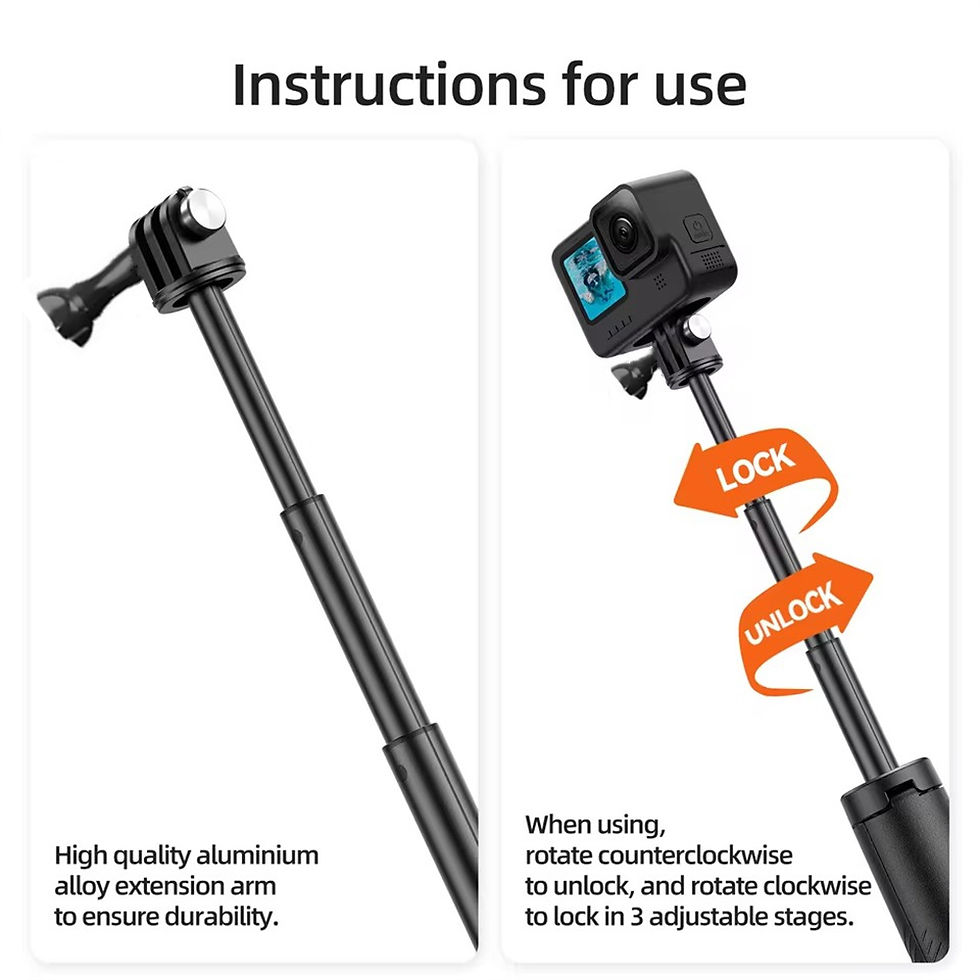 Thumbnail: Underwater Buoyancy Selfie Stick Tripod for GoPro & Insta360