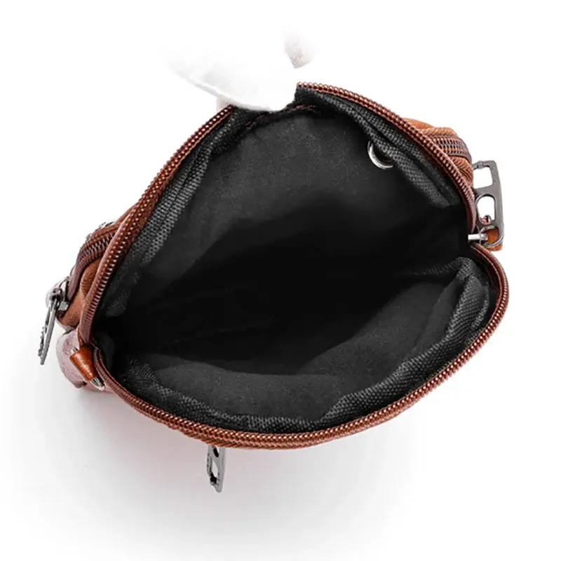 Thumbnail: Vintage Soft Leather Flap Shoulder Crossbody Bag for Women Purse