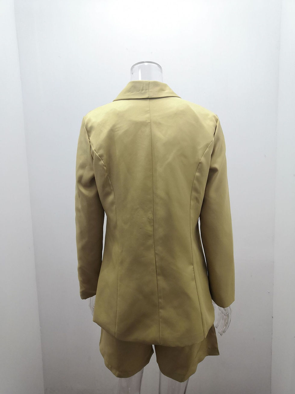 Thumbnail: Womens 3 Piece Vest Blazer and Shorts Set with Belt for Summer Wear