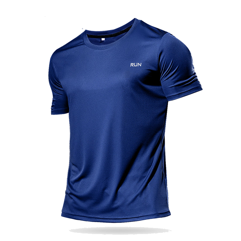 Thumbnail: Men's Quick Dry Gym T-Shirt – Moisture Wicking, Short Sleeve, Athletic Fit