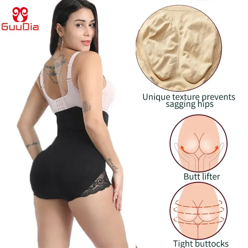 Thumbnail: Women’s Tummy Control Shapewear Panties – Firm Waist Cincher Butt Lifter