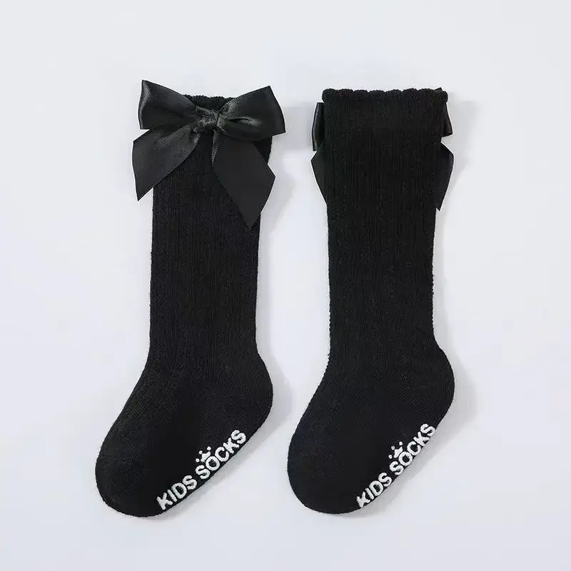 Baby Girl Summer Mesh Socks – Ultra-Thin Mosquito Resistant Knee-High (0–3Y)