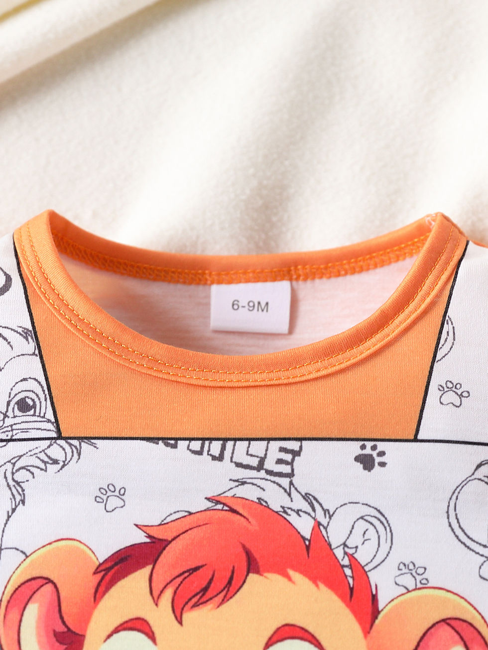 Thumbnail: Baby Boy Cartoon Animal Summer Romper – Cute Full Print Design