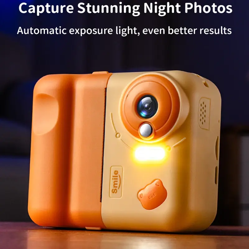 Thumbnail: 1080P Kids Camera – 2.4-Inch Mini Digital Toy with Instant Print & Games