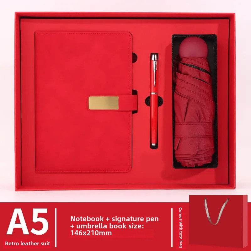 Thumbnail: Luxury Customized Business Notebook – Logo Engraving with High-End Gift Box