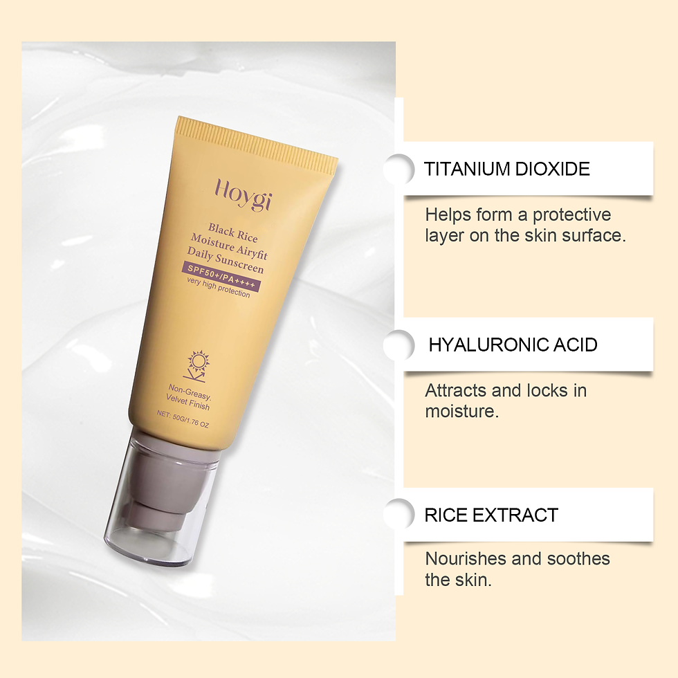 Thumbnail: Moisturizing SPF50 Sunscreen Cream