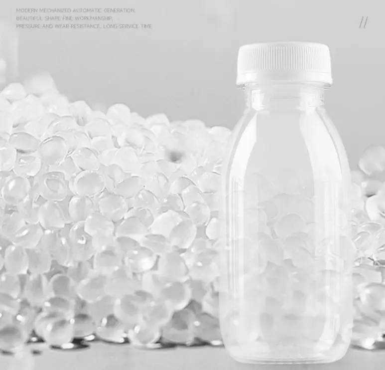 Thumbnail: 6PCS Small Leakproof Plastic Milk & Juice Bottles – Portable Beverage Cups