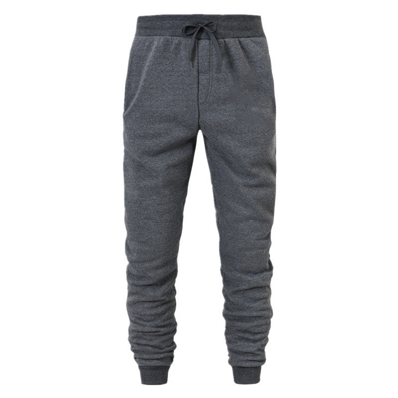 Thumbnail: Men’s Smart Casual Jogger Sweatpants – Drawstring Gym & Sports Trousers