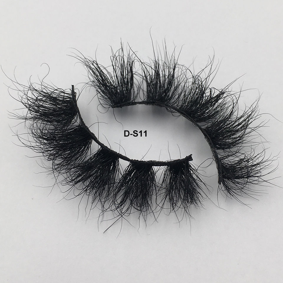 Thumbnail: Fluffy 3D Mink Style Full Strip False Lashes
