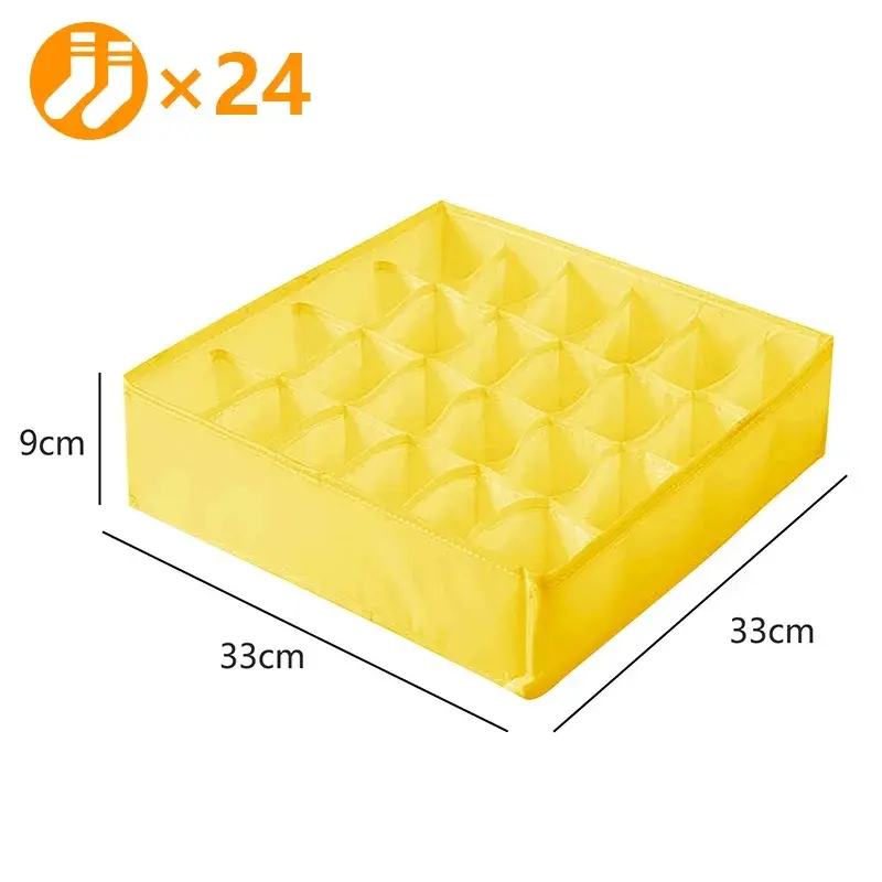 Thumbnail: Sports Bra and Underwear Storage Box for Socks and Panties