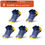 Thumbnail: Men Cushioned Low Cut Athletic Ankle Socks for Sports and Leisure Comfort