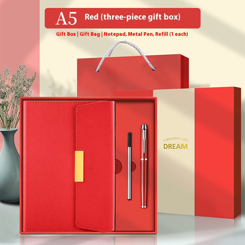 Thumbnail: Hot selling high-end customized leather case business gift box, gift bag, magnet