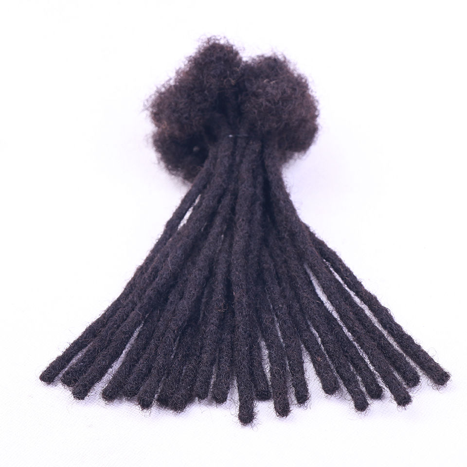 Thumbnail: Youngface Handmade Dreadlock Extensions – Brazilian Virgin Human Hair, Crochet