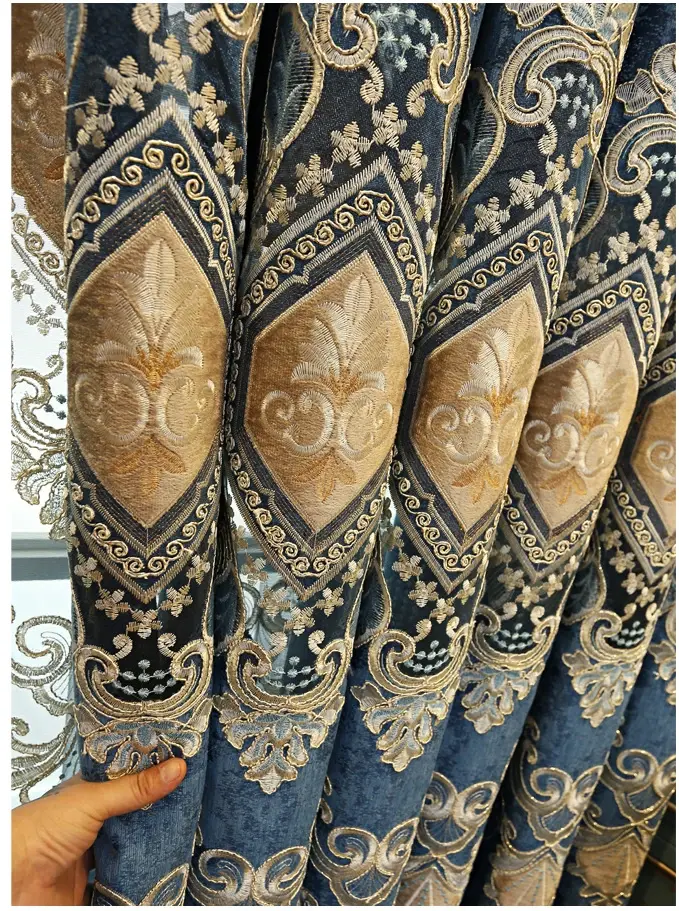 Thumbnail: European-Style Luxury Curtains for Living Room & Bedroom