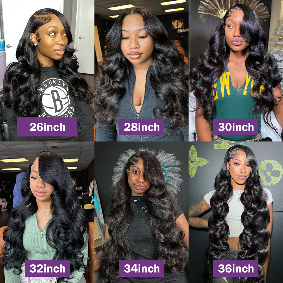 Thumbnail: Raw Indian Body Wave Hair Bundles – 30/40 Inch Virgin Hair (2–4 PCS)