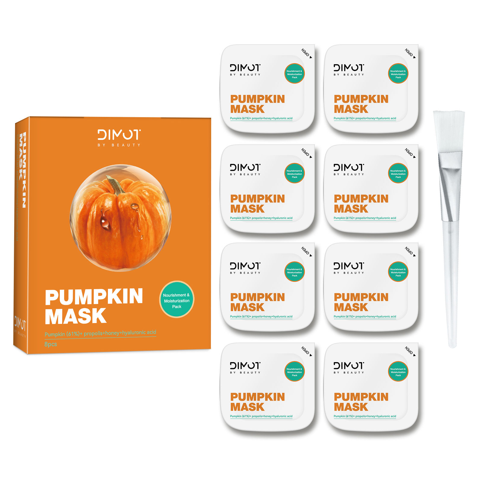 Pumpkin Face Mask – Moisturizing & Anti-Aging Cream for Whole Face