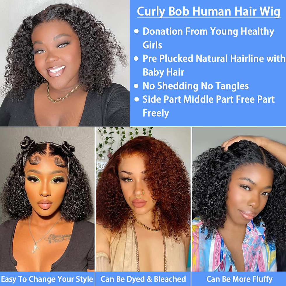 Thumbnail: 200 Density Deep Wave Lace Front Wig 13x4 Brazilian Human Hair
