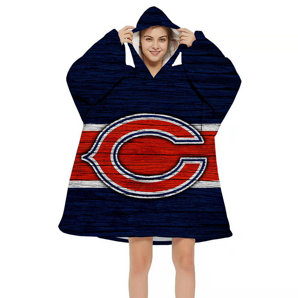 Thumbnail: Oversized Fleece Wearable Blanket Hoodie Thick Winter Plush Hoodie