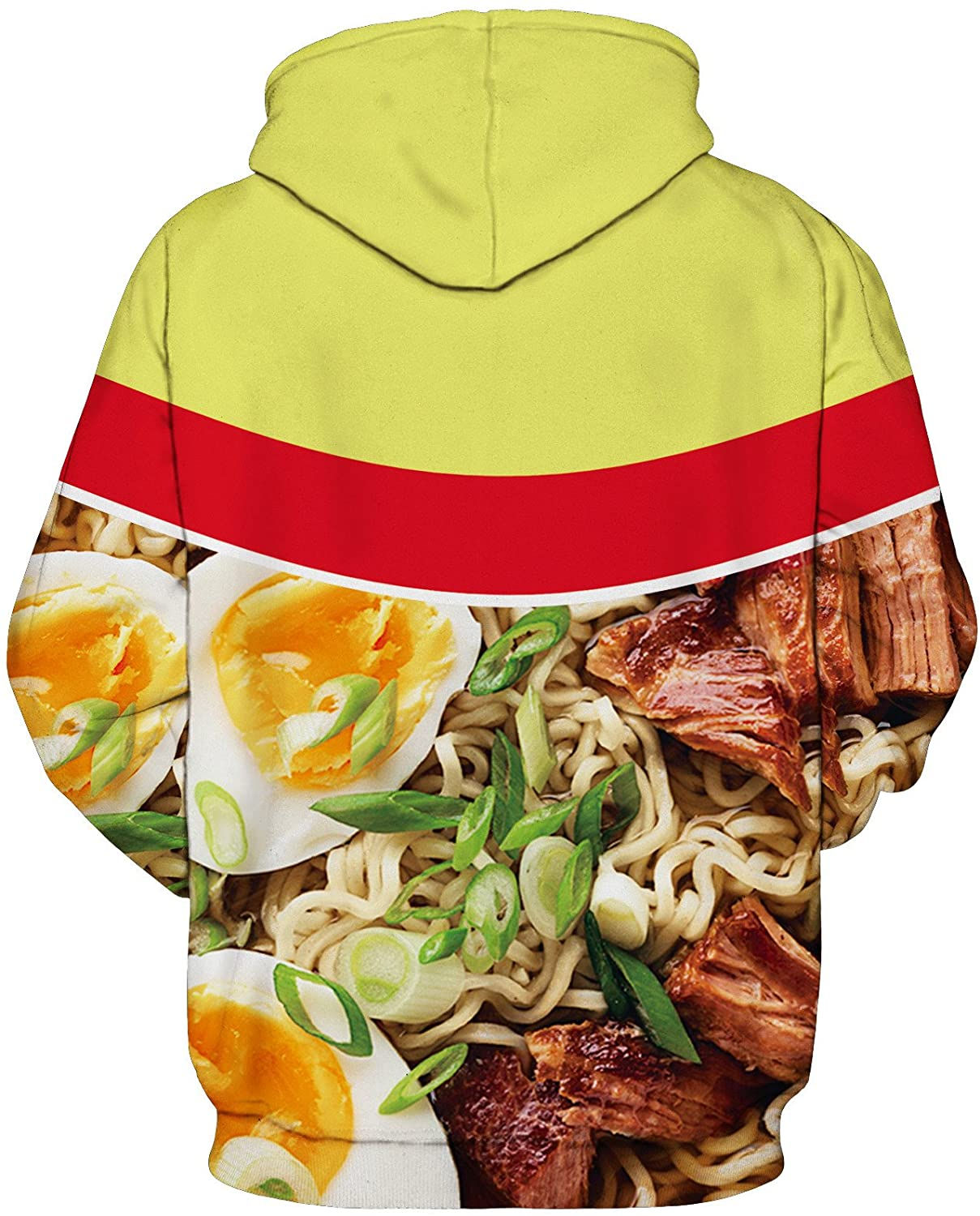 3D Printed Long Sleeve Pullover Hoodie for Women & Men