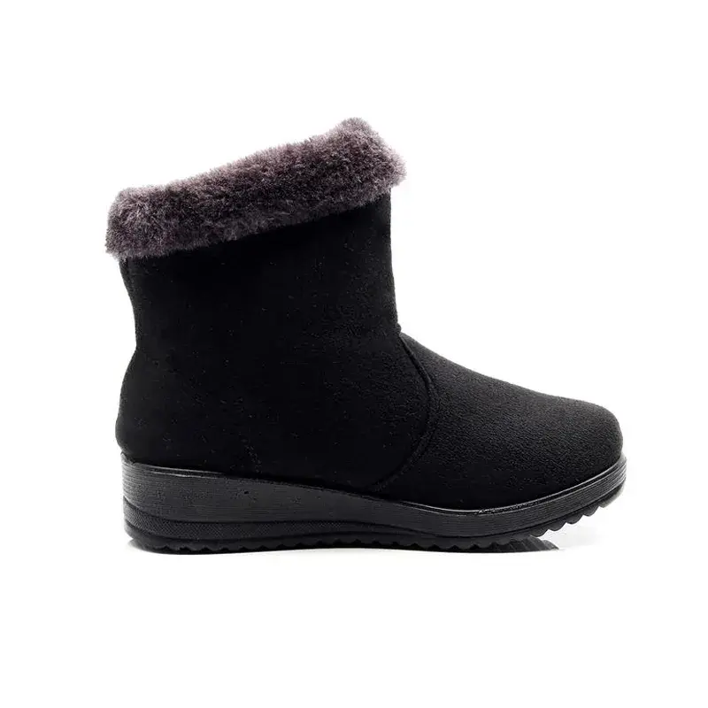 Thumbnail: Womens Mid Calf Waterproof Winter Snow Boots with Warm Insulated Comfort
