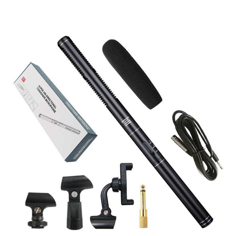 Thumbnail: Handheld Cardioid Condenser Shotgun Microphone Kit