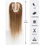 Thumbnail: CC YOUNG Human Hair Topper – Lace Base Clip-In with Bangs, Straight Remy Hair