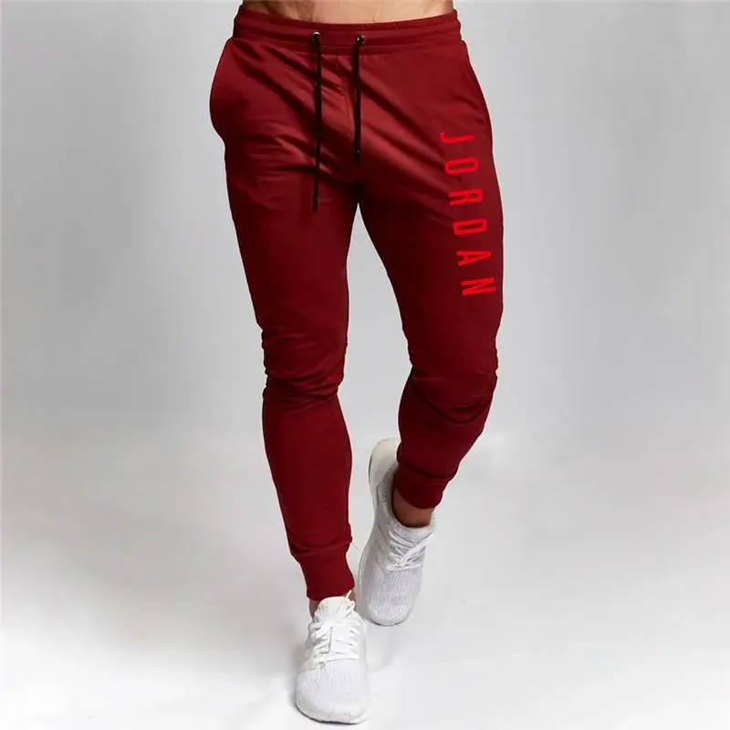 Thumbnail: Men’s Loose Stretch Casual Sweatpants – Lightweight, Drawstring, Ankle-Length