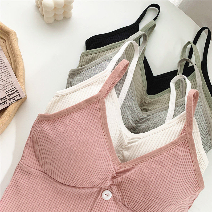 Thumbnail: Knitted Slim Strap Crop Tank Top – Sexy Backless Summer Vest for Women
