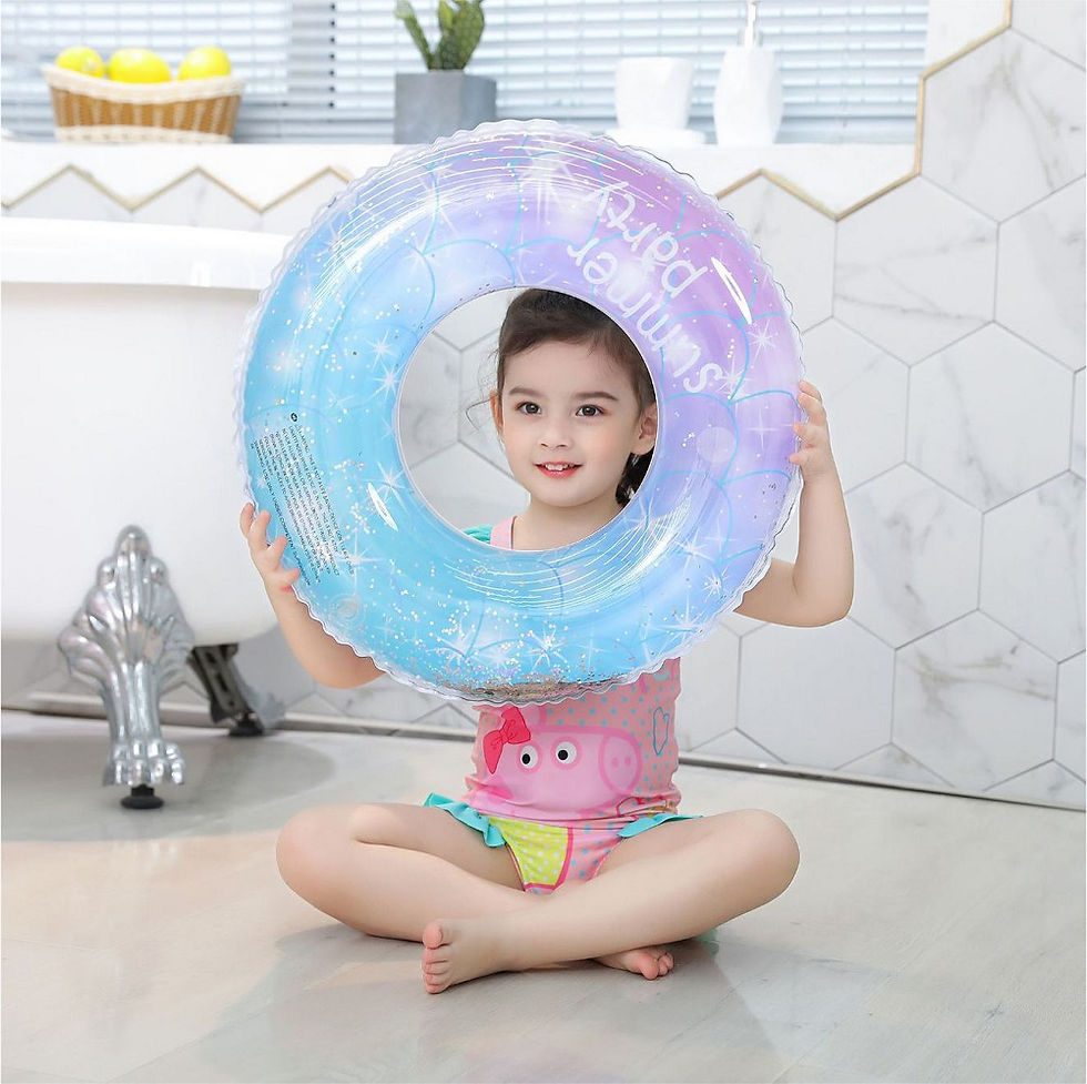 Thumbnail: Rooxin Baby Swimming Ring – Water Play Tube & Pool Float for Kids