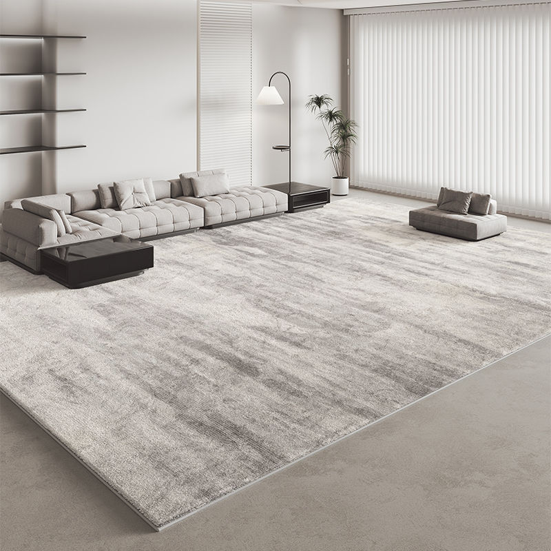 Thumbnail: Italian Minimalist Area Rug – Plush Striped Carpet for Living Room & Bedroom