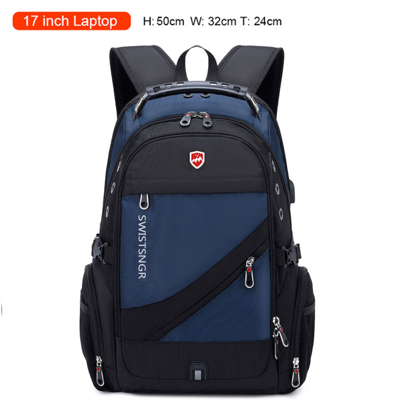 Thumbnail: Waterproof Laptop Backpack for Travel Fits 17 and 20 Inch for Men and Women