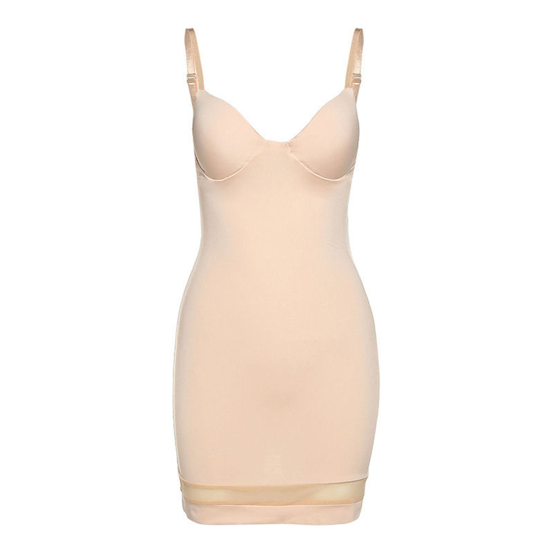 Thumbnail: Women Strapless Mesh Patchwork Mini Bodycon Dress
