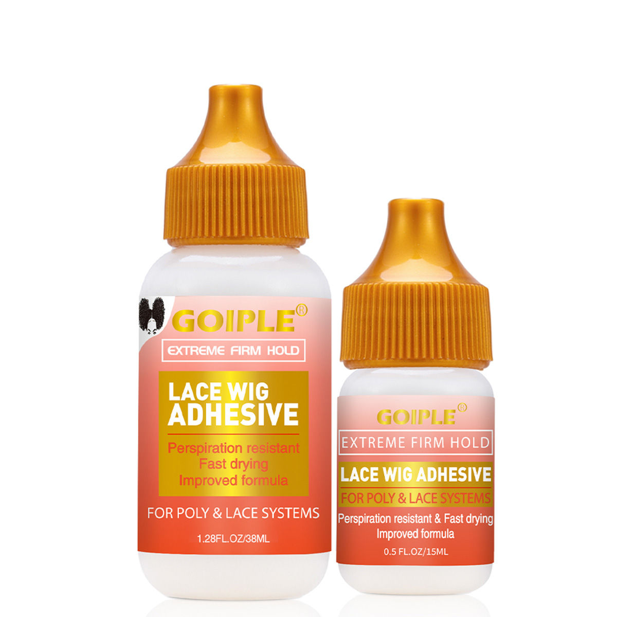 Goiple Waterproof Lace Wig Glue Invisible Hair Replacement Adhesive for Toupee
