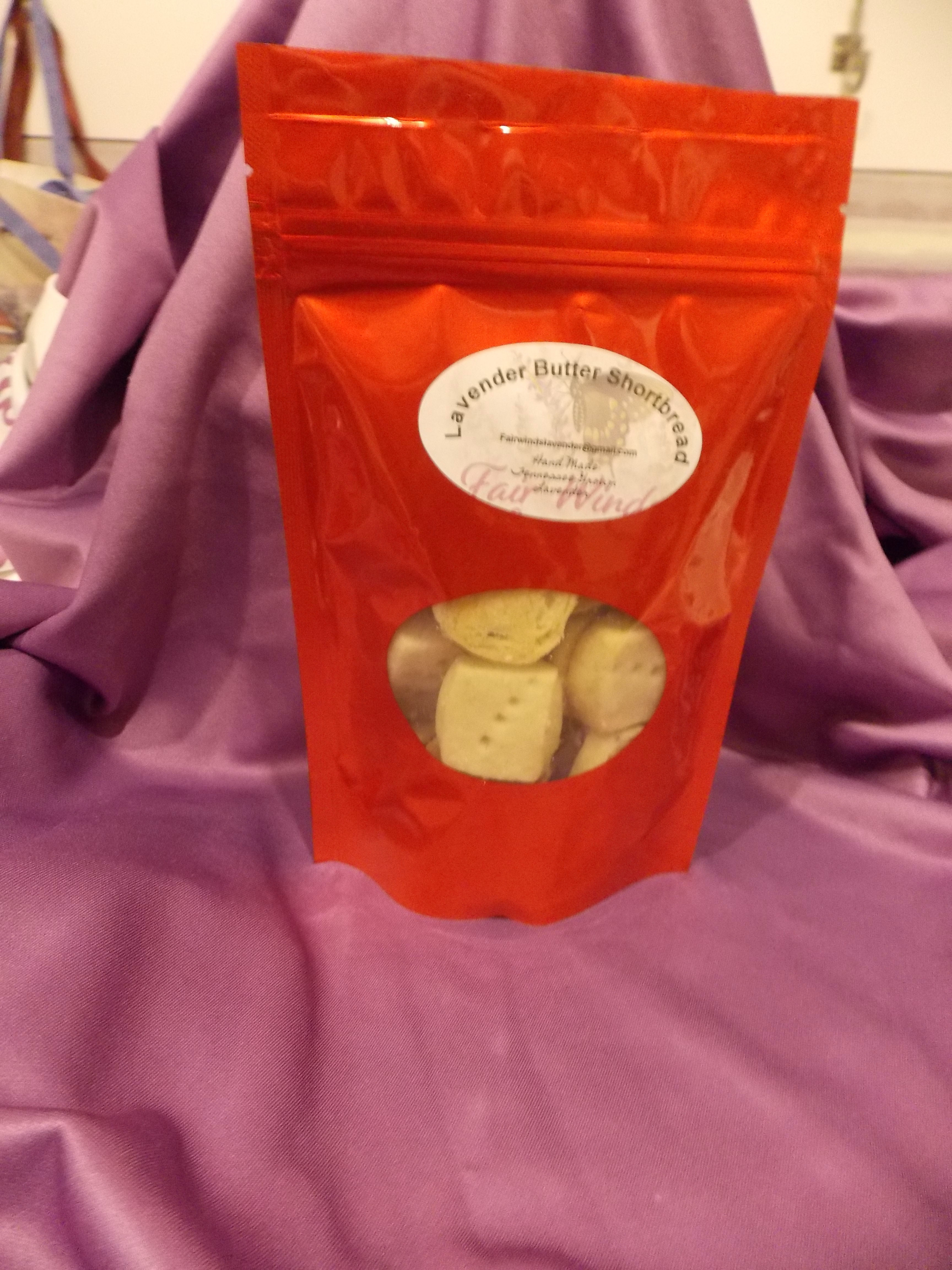Lavender Shortbread 4 oz.